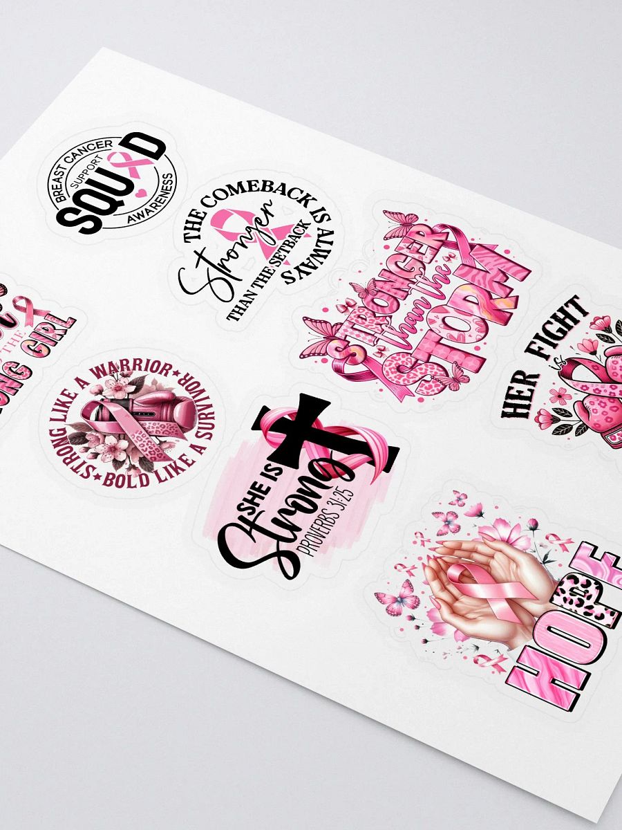 Cancer Sticker Sheet product image (2)
