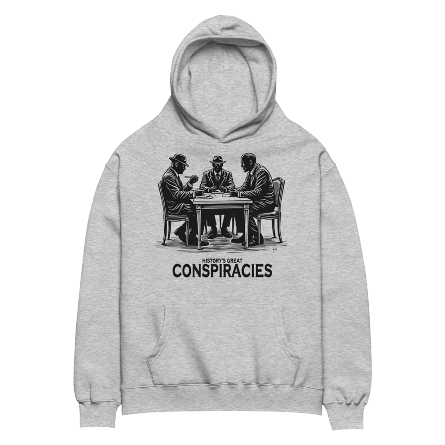 History's Great Conspiracies Oversized Hoodie product image (2)