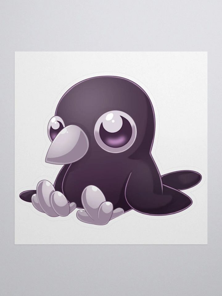 Toll the Raven Plush Sticker product image (3)