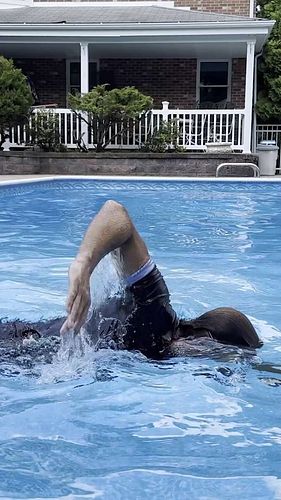 Learn how to roll on your back for survival floating #swimming #howtoswim #backfloat #survivalskills