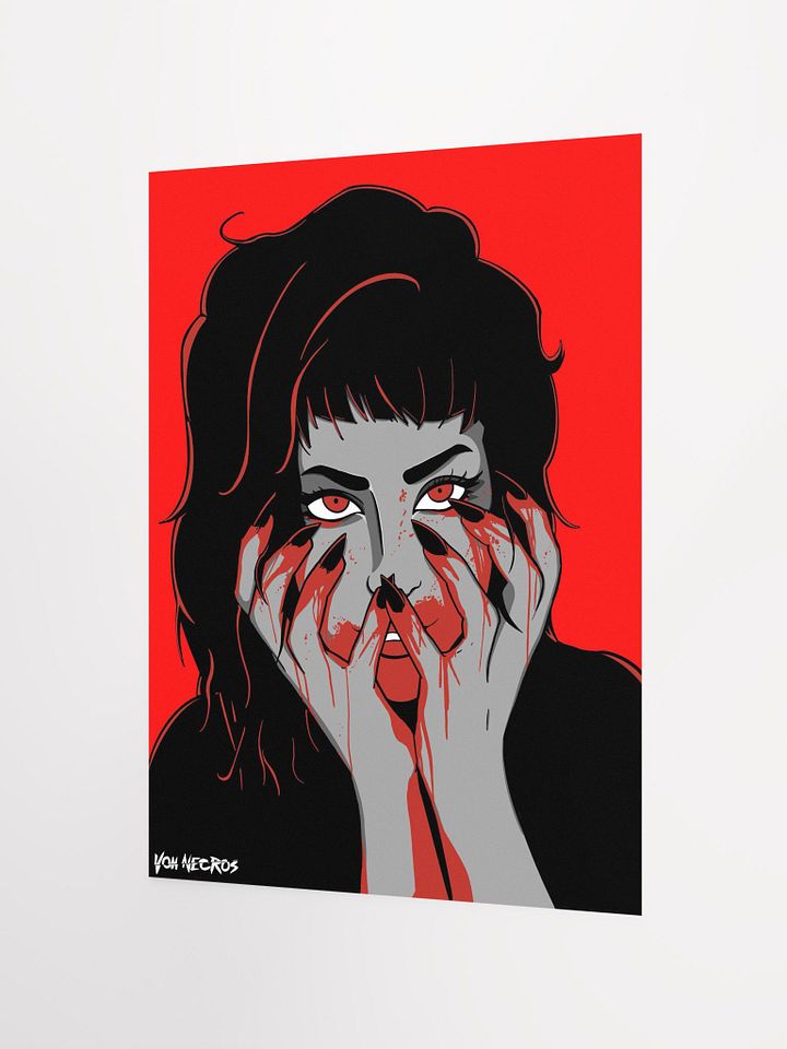 Now The Red Is All I See ART PRINT product image (2)