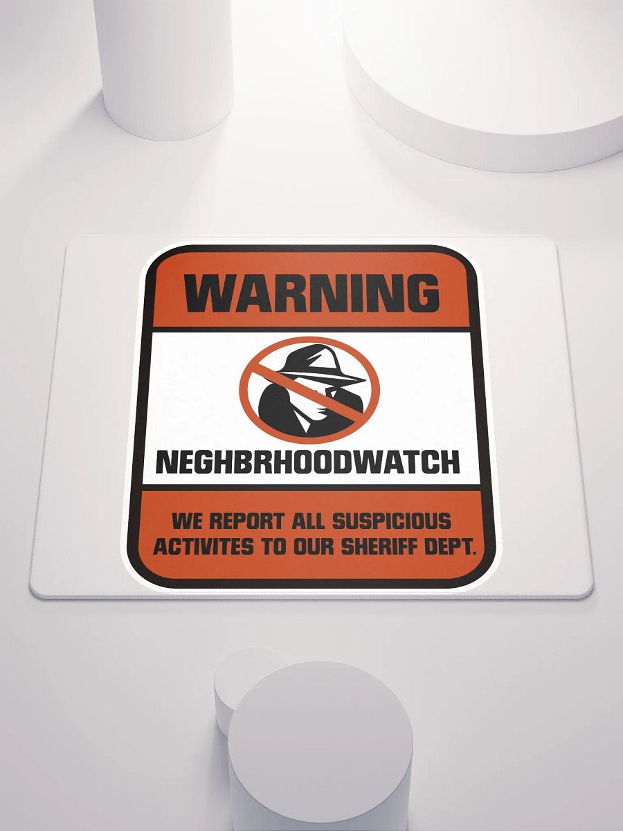 Neghbrhoodwatch Mouse pad product image (1)
