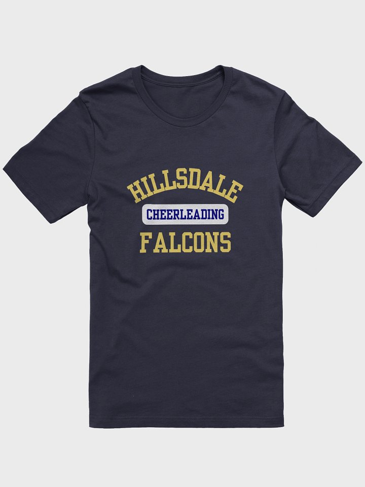 HILLSDALE Cheerleading Falcons T-Shirt product image (1)