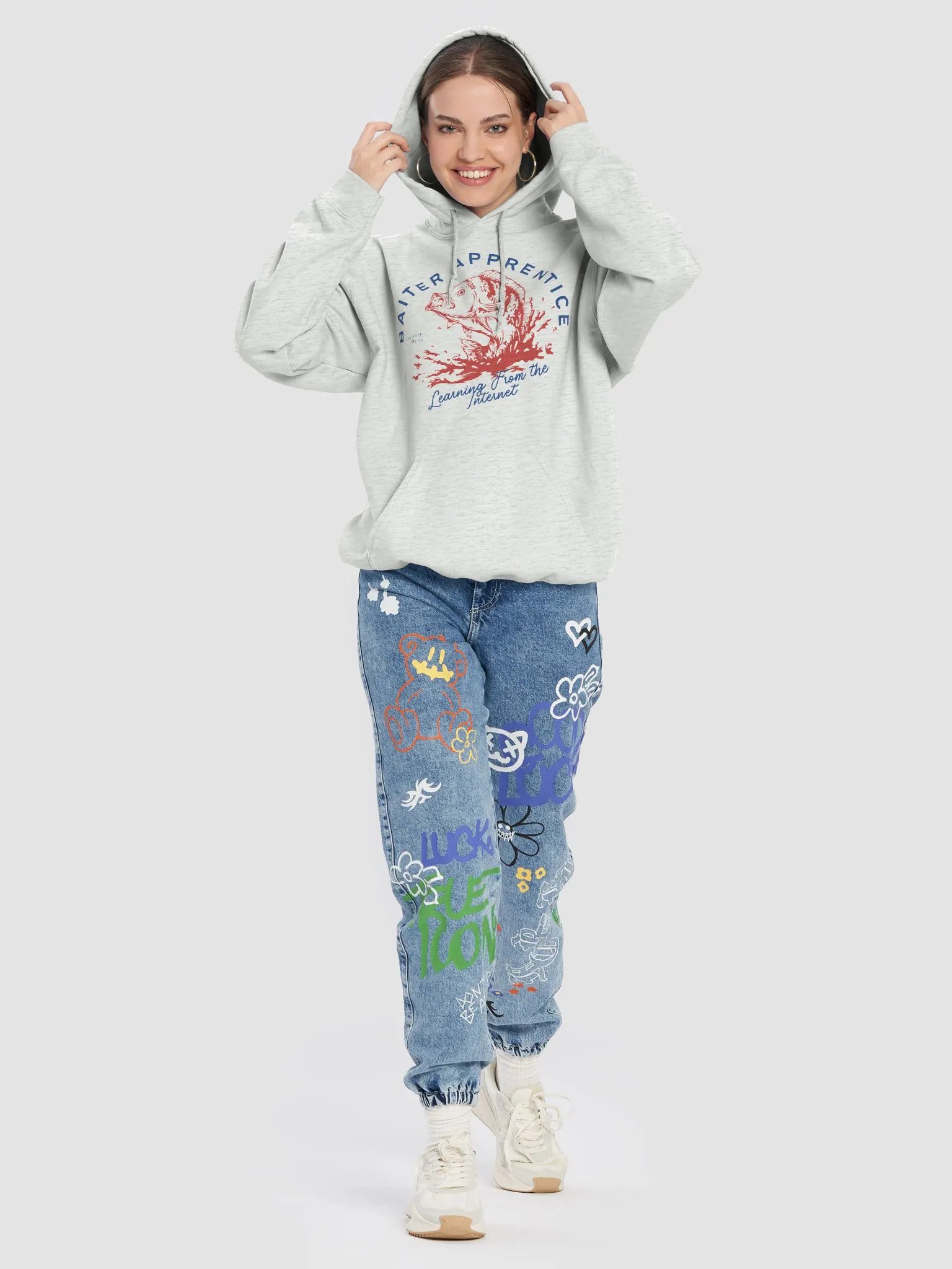Baiter Apprentice- Learning From the Internet Fishing Hoodie product image (67)