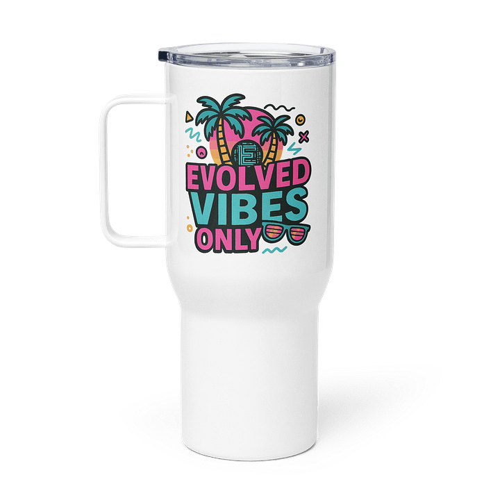 Evolved Vibes Sunset Travel Mug product image (1)