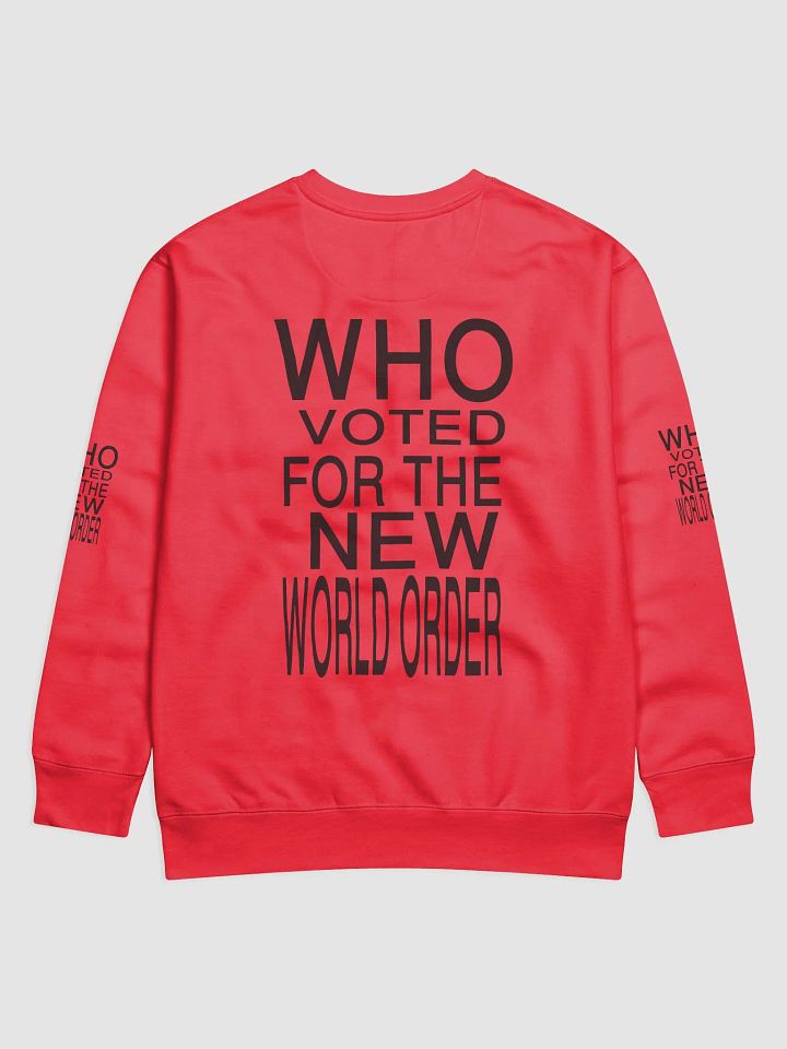 New World Order | Cotton Sweatshirt product image (2)