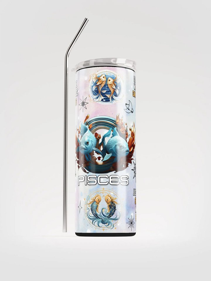 Pisces Whimsical Stainless Steel Tumbler product image (2)