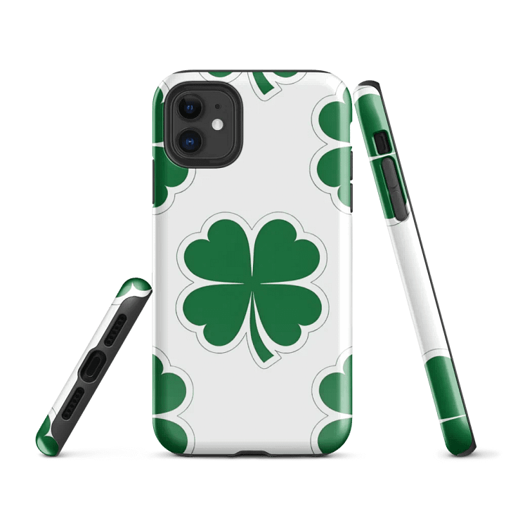 Lucky Clover Tough iPhone® Case product image (1)