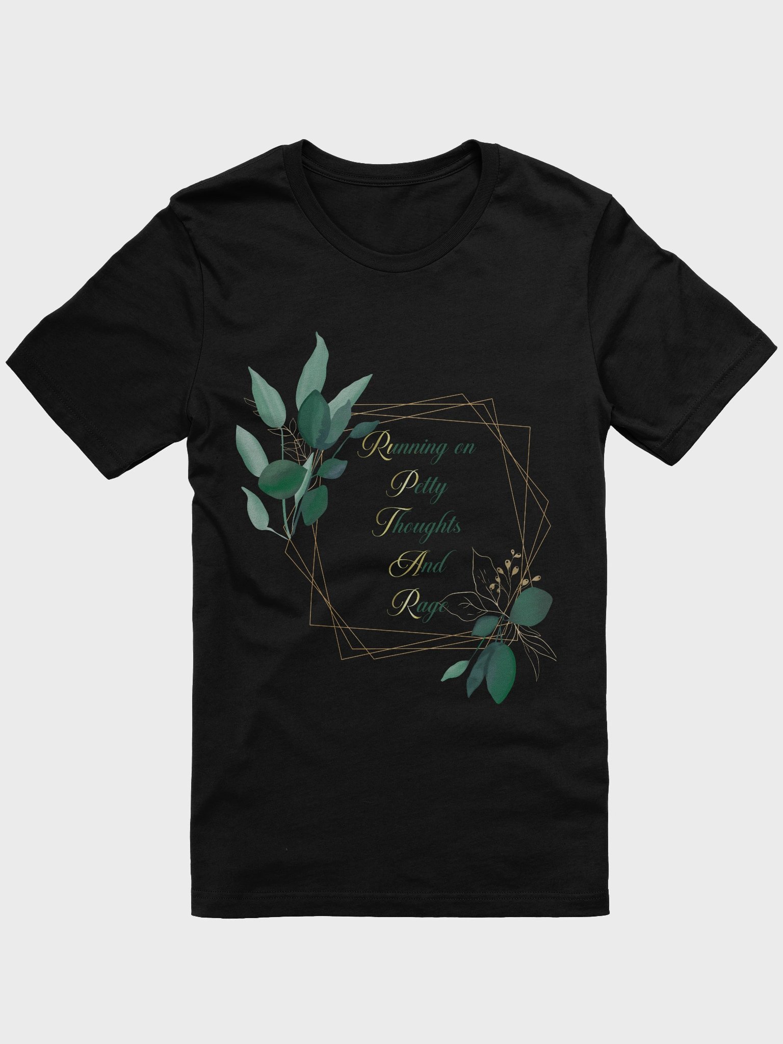 Running on Petty Thoughts tee product image (1)