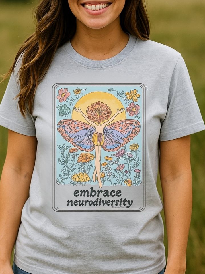 Embrace Neurodiversity Tarot Card Unisex T-shirt product image (26)