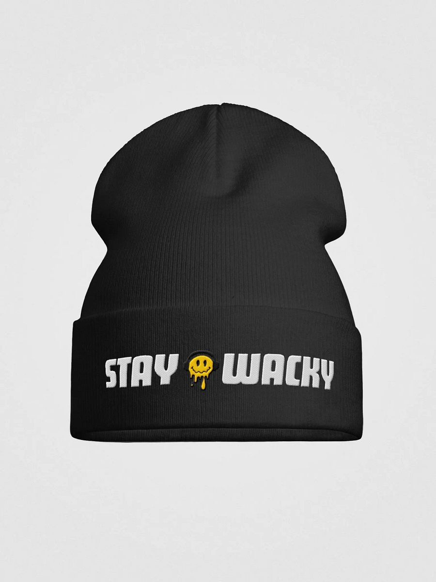 Stay Wacky Beanie (White Ink) product image (2)