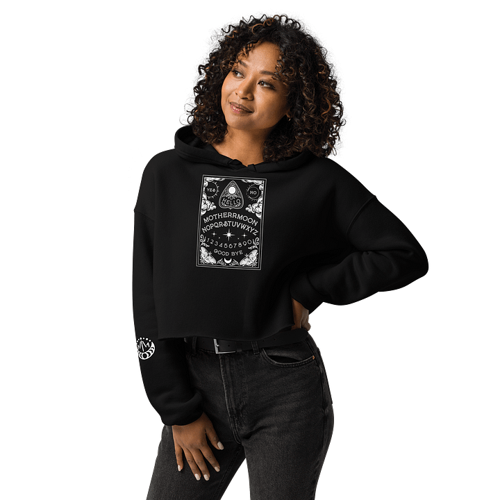 MM 𝖘𝖕𝖎𝖗𝖎𝖙𝖇𝖔𝖆𝖗𝖉 crop hoodie product image (2)