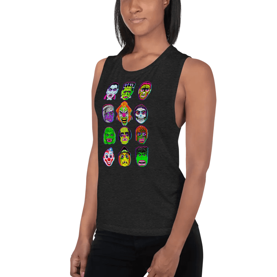 Horror Icons Women's Active Tank Top product image (4)