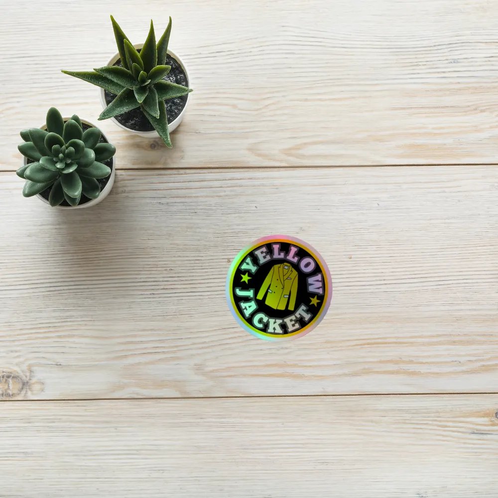 Sticker - YellowJacket Circle (HOLOGRAPH) product image (8)