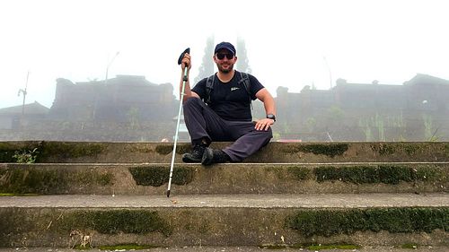 Sometimes, I climb things. Or maybe I'm a blind dude.
.
.
.
#Indonesia #Bali #climbing #hiking #agung #mountagung #gunungagun...