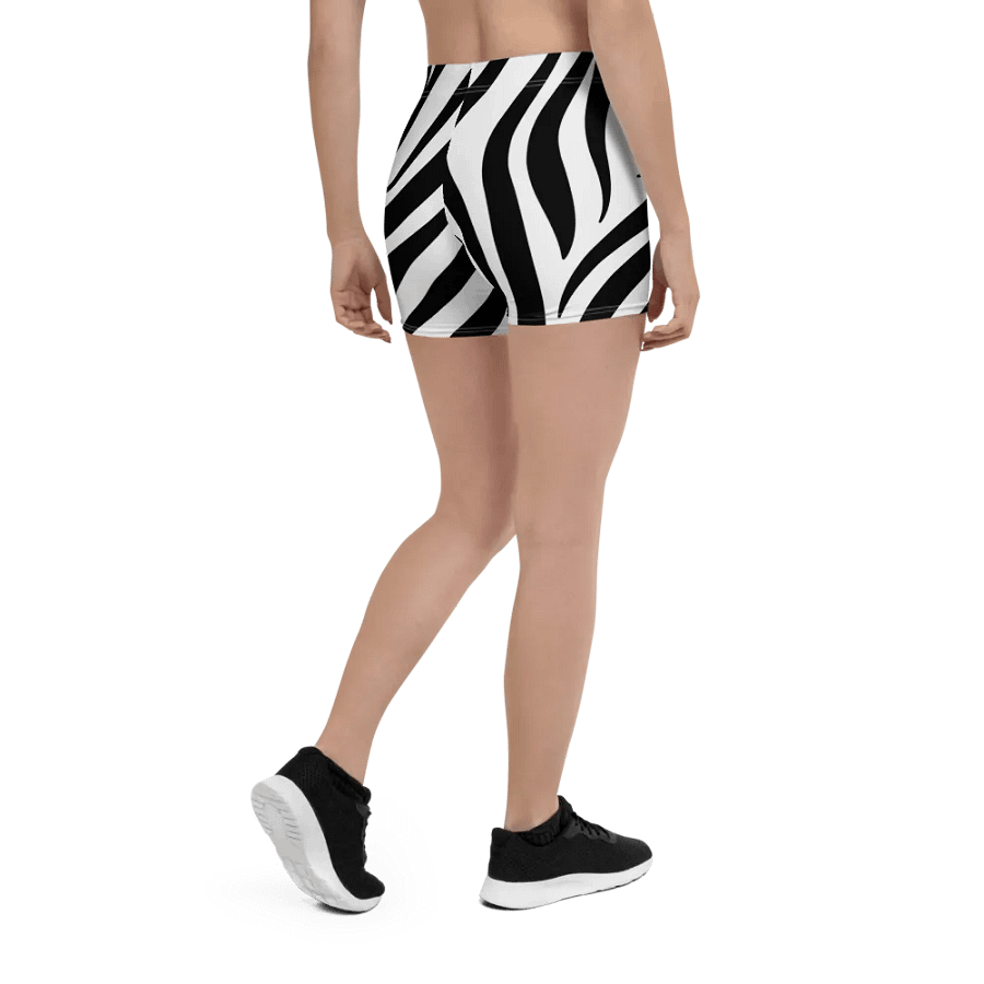 Zebra Stripes All-Over Print Shorts product image (7)