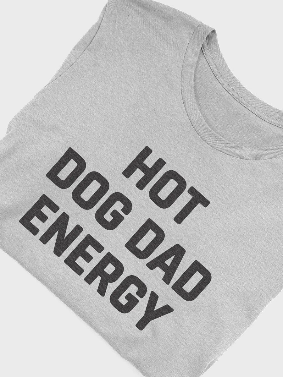 Hot Dog Dad Energy (Black Heathered Text) product image (5)