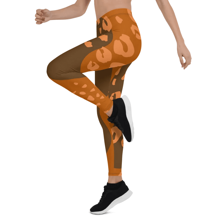 Orange Jungle All-Over Leggings product image (5)