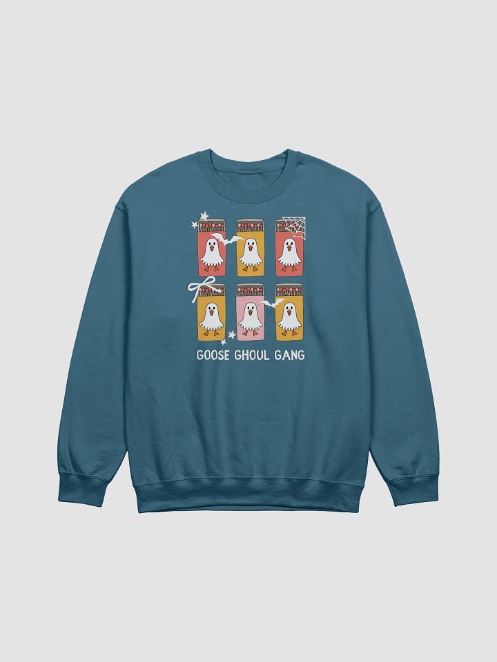 Funny Spooky Goose Sweatshirt for Halloween - Dark product image (18)
