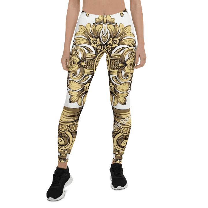 Golden Filigree Symphony Leggings product image (1)