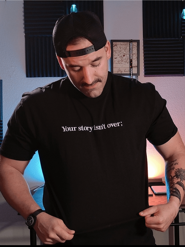 "Your story isn't over;" - Terrific Tee (Embroidered) product image (7)