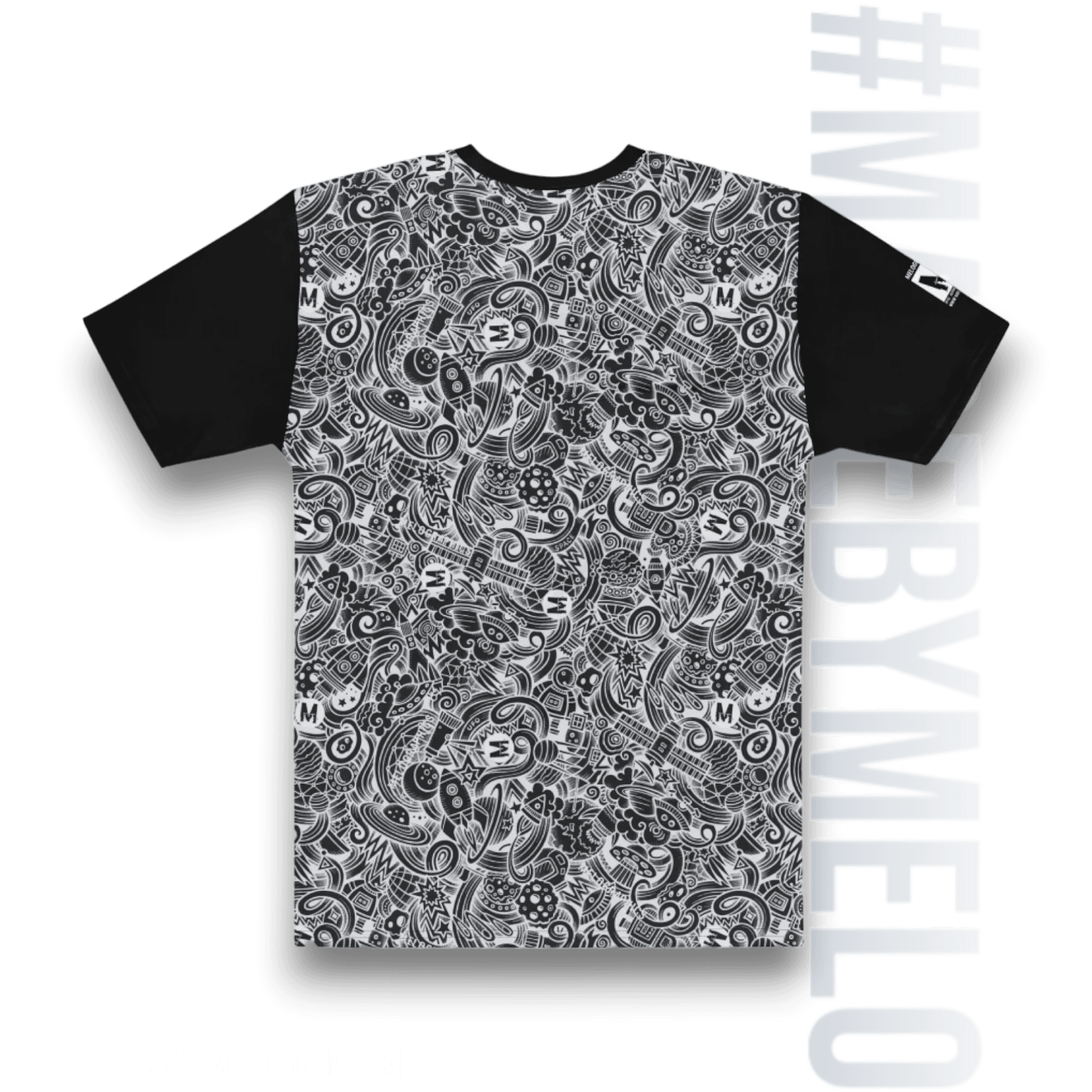 Dark Space Scribble - Ultimate T-Shirt | #MadeByMELO product image (2)