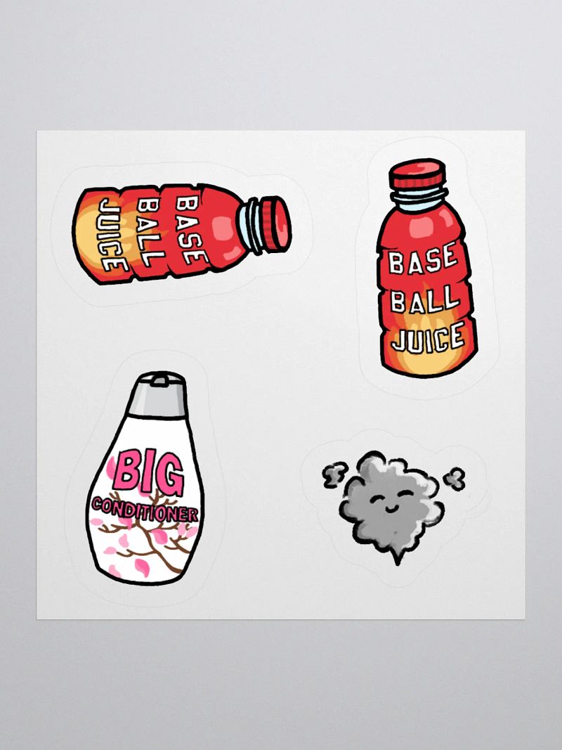 Baseball Juice Stickers!