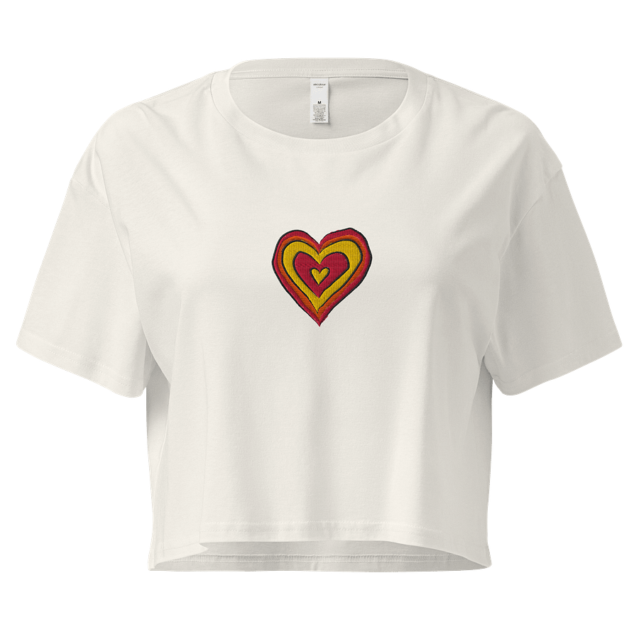 Embroidered Heart Crop Top product image (4)