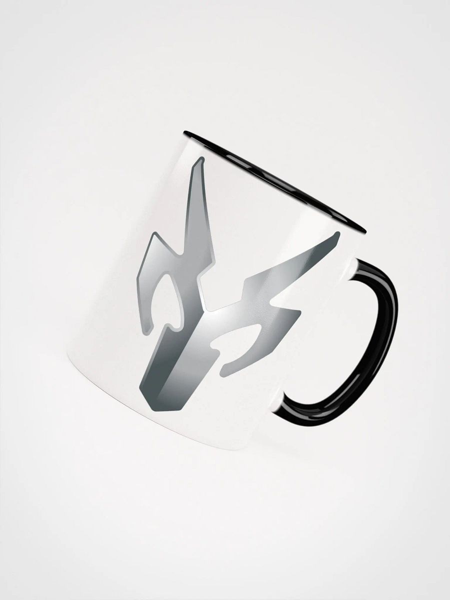 White/Black Coffee Mug with Logo product image (4)