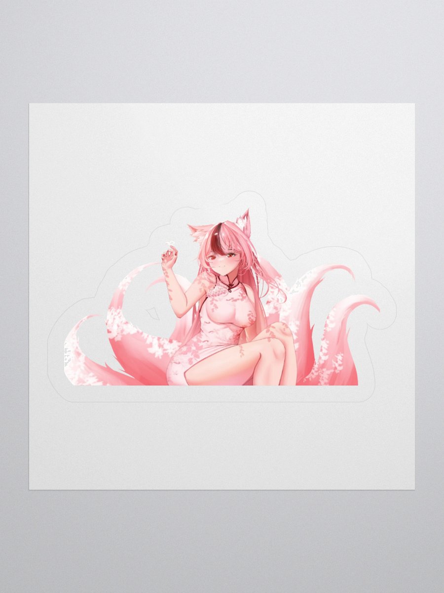 Foxy Pink Anime Kiss Cut Stickers product image (1)