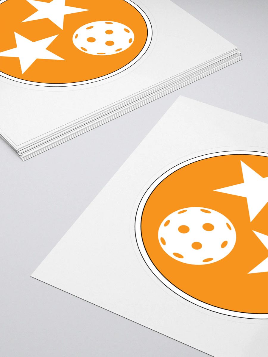 Pickleball Tri Star Sticker product image (4)