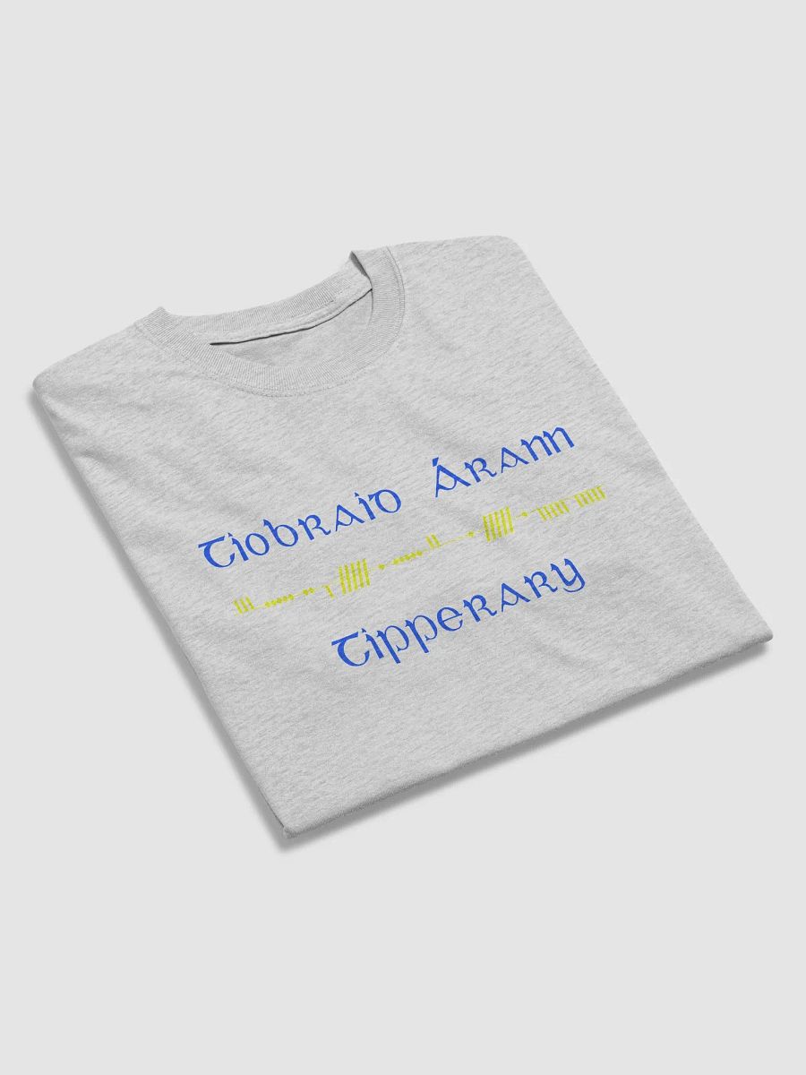 Tipperary/Tiobraid Árann Scholastic style Ogham printed T-shirt product image (3)