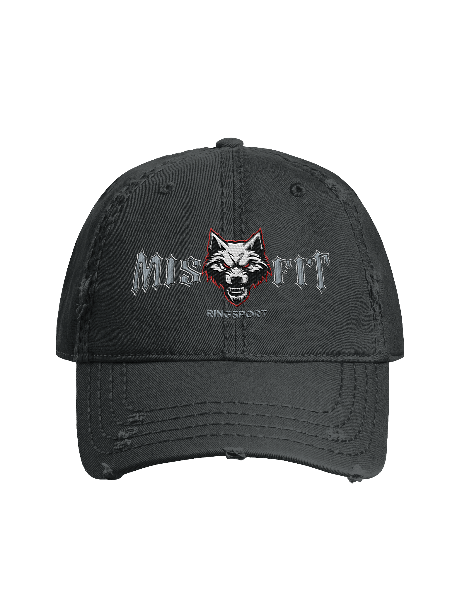 Misfit Ringsport Distressed Dad Hat product image (1)