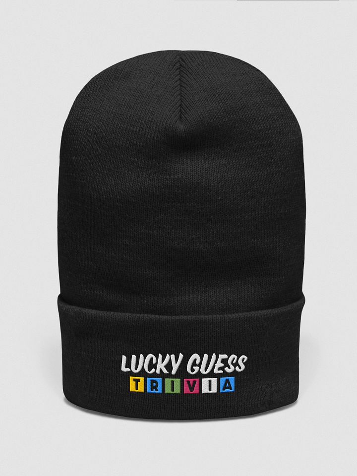 Lucky Guess Trivia Beanie product image (1)