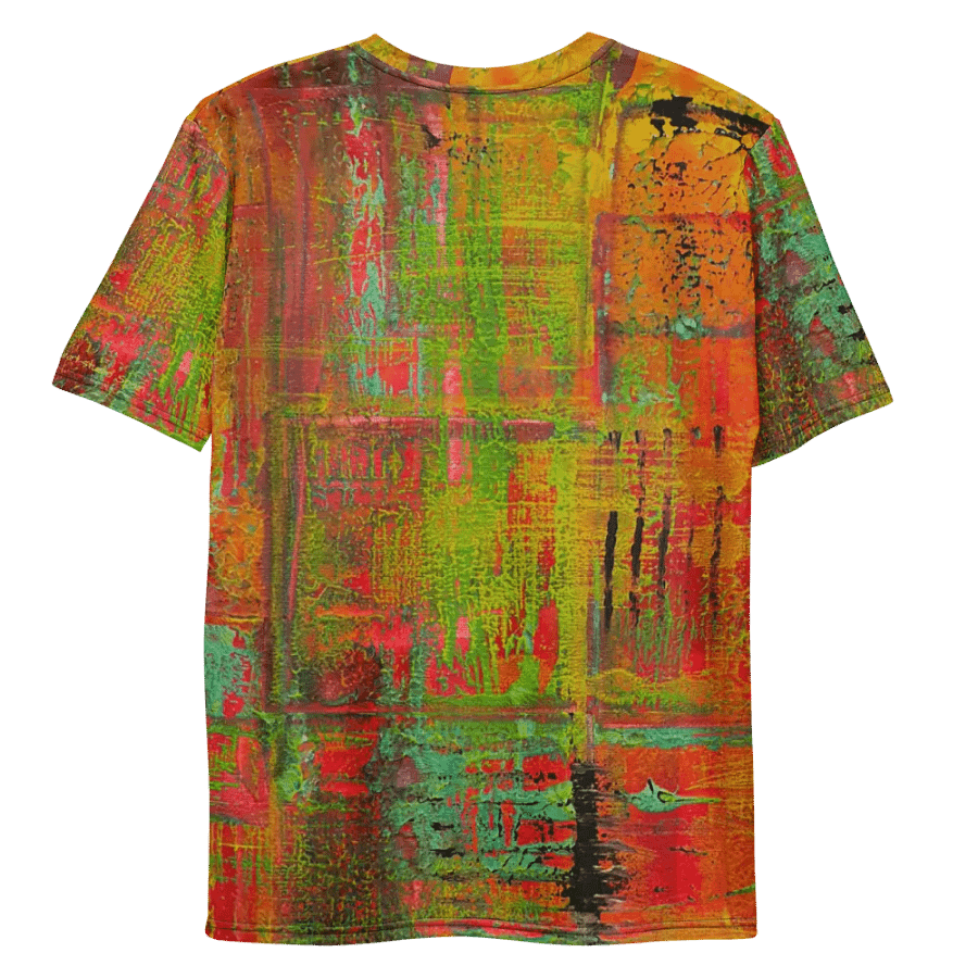 original painting in squeegee style on all over print product image (9)