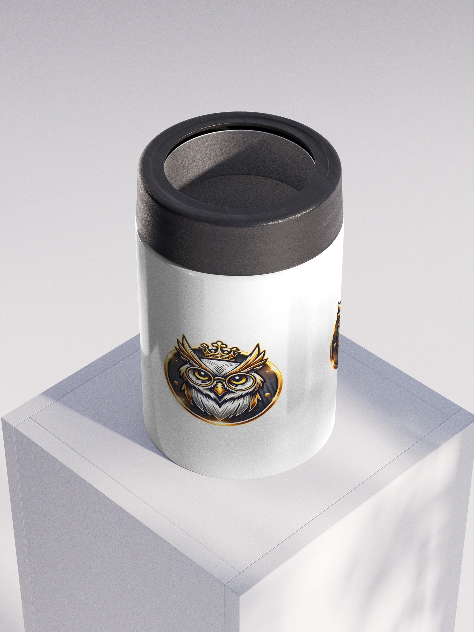 Wise Owl Trio Stainless Steel Koozie product image (4)
