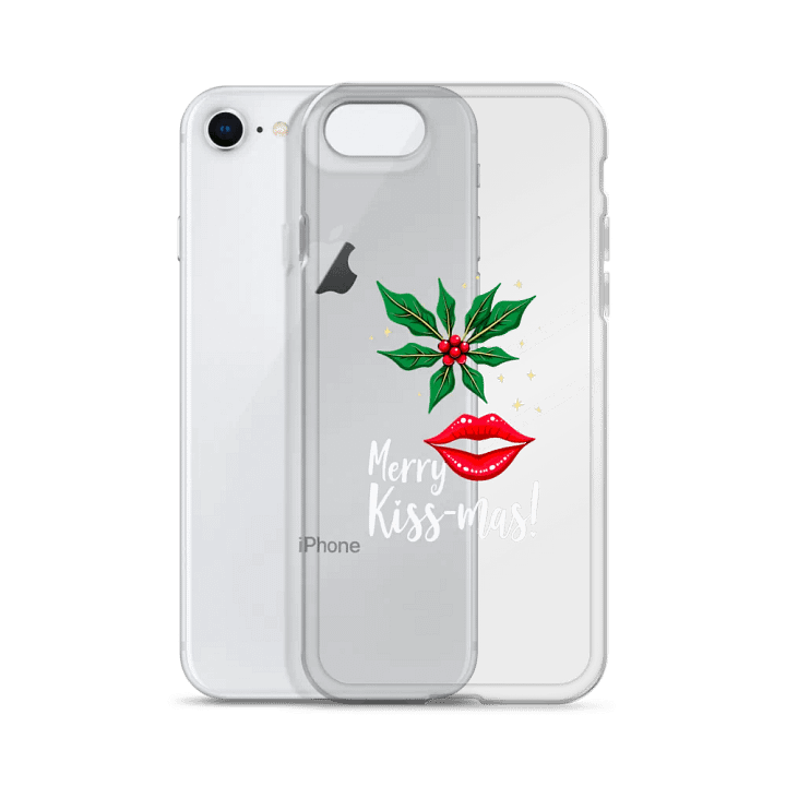 Merry Kiss-mas! iPhone® Clear Case product image (51)