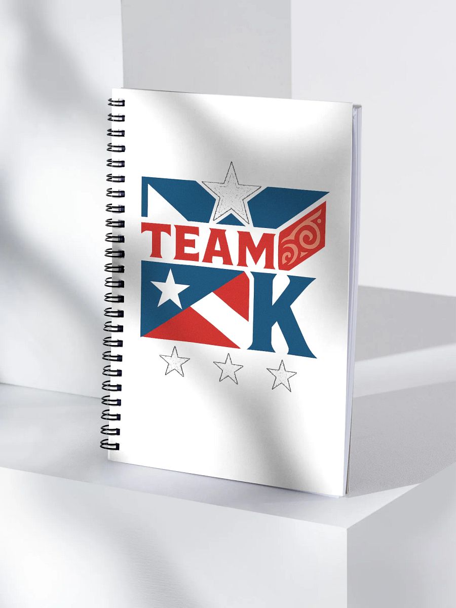 Team K Puerto Rico Spiral Notebook product image (4)