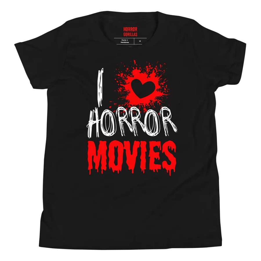 I Love Horror Movies T-Shirt For Kids product image (8)