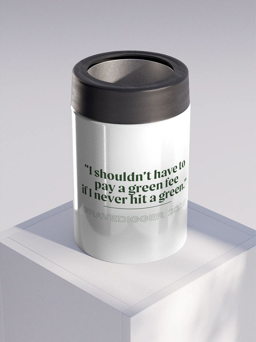Gravedigger '25 Stainless Steel Koozie product image (3)