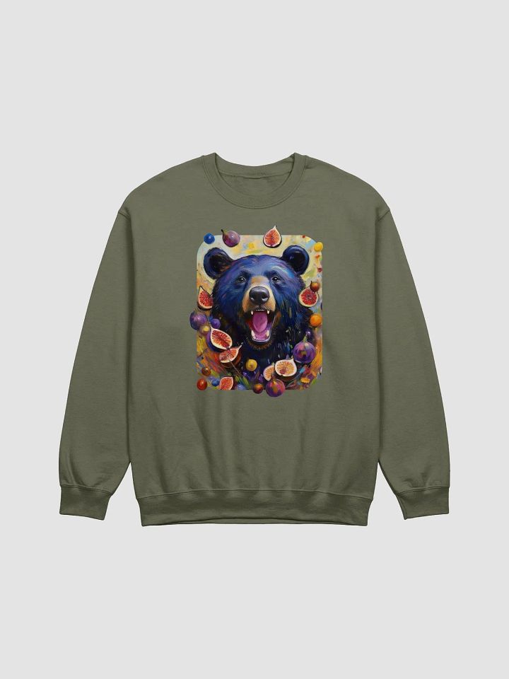 Fig Bear Crewneck Sweatshirt product image (4)