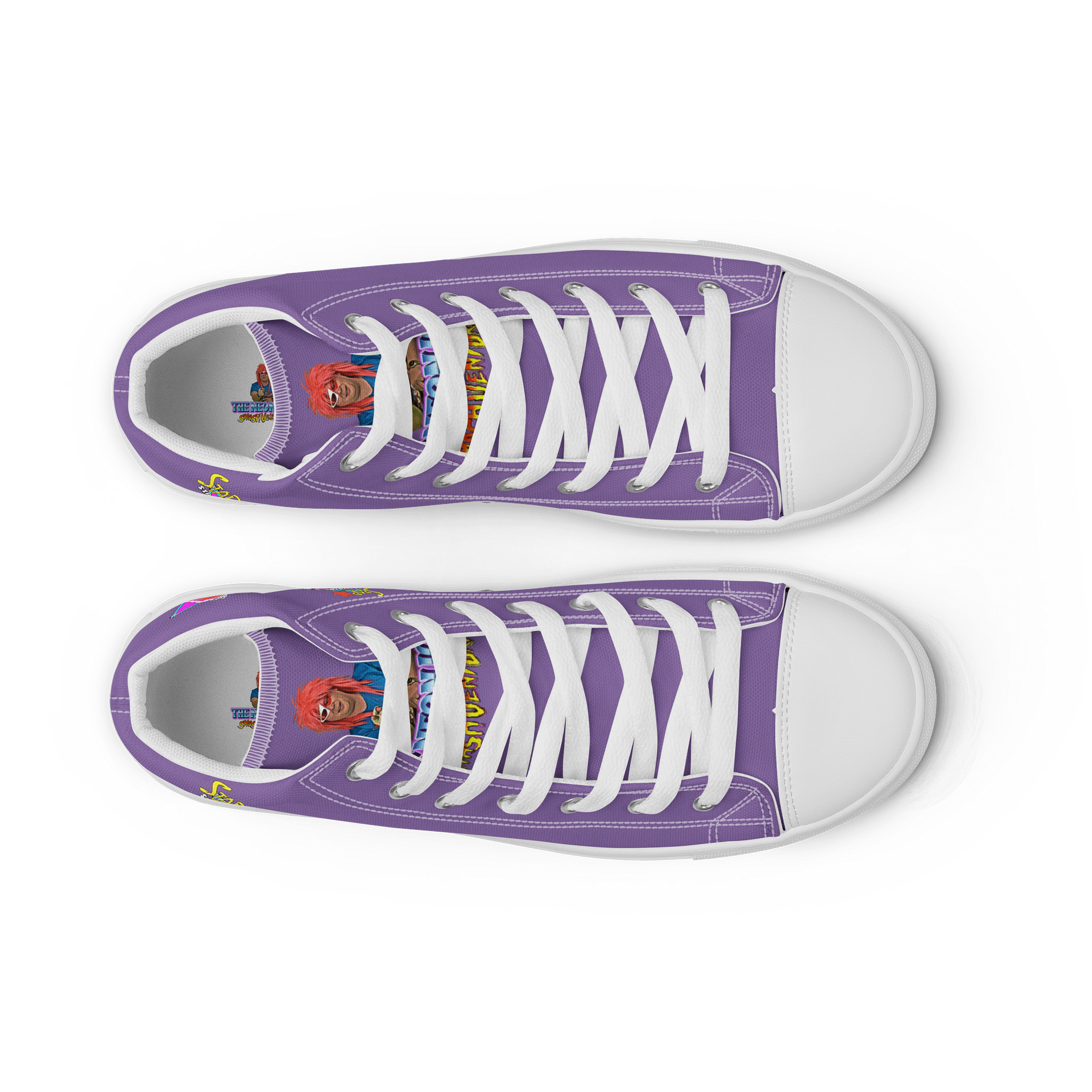 We're Living in The 1980's with Smash Ventura ladies High Tops product image (9)