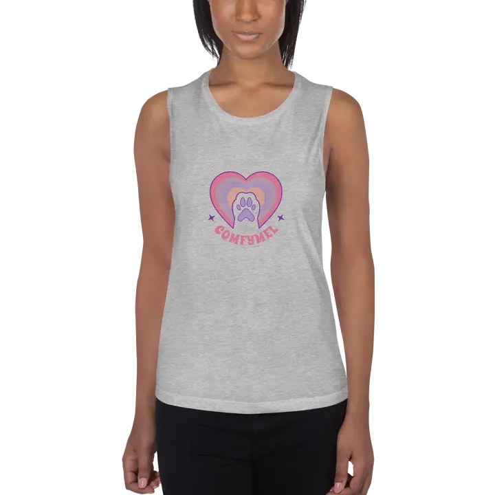 comfymeow paw tank top product image (1)