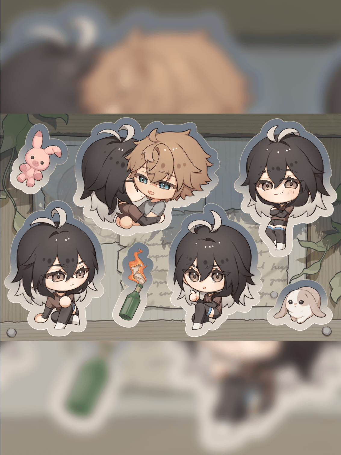 Katherine sticker sheet product image (1)