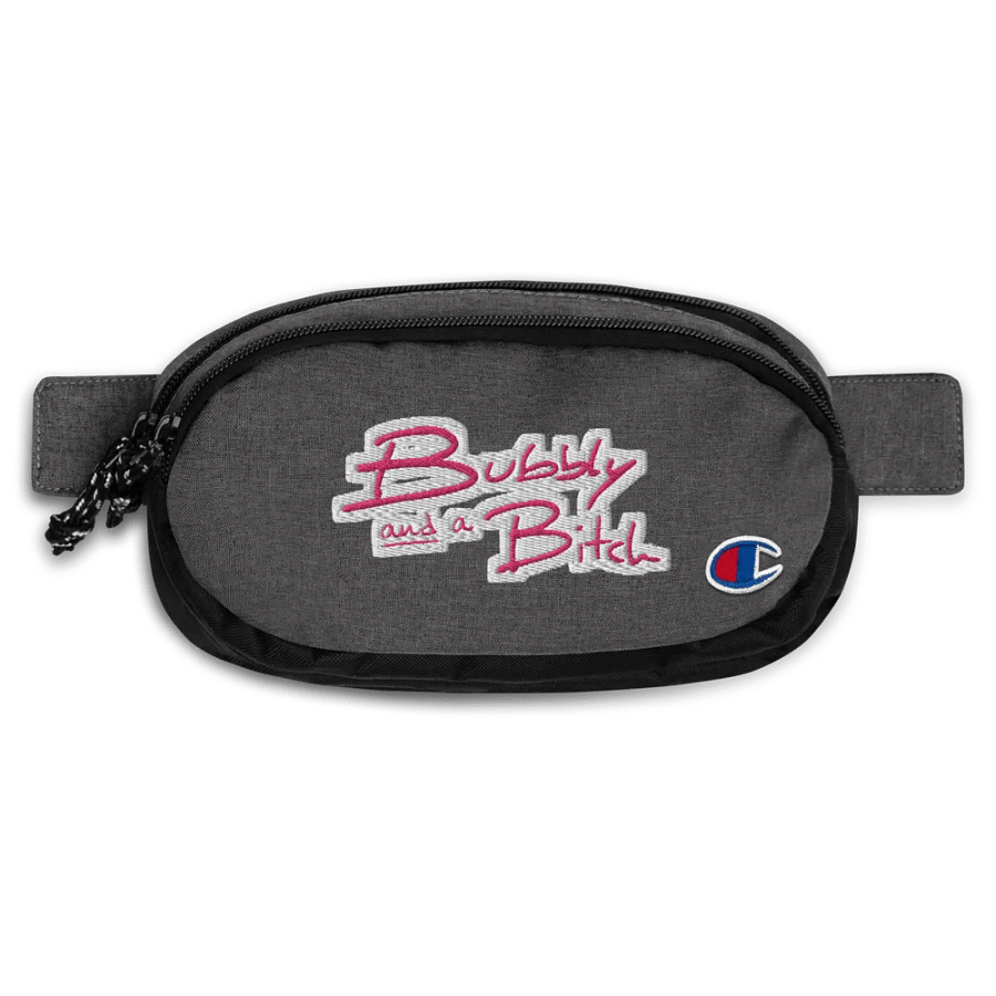 Bubbly and a B (pink bubble design) champion fanny pack product image (1)