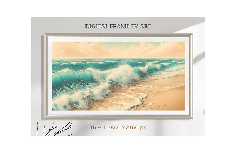 Soul of the Sea 2 Samsung The Frame TV Art Digital download product image (1)