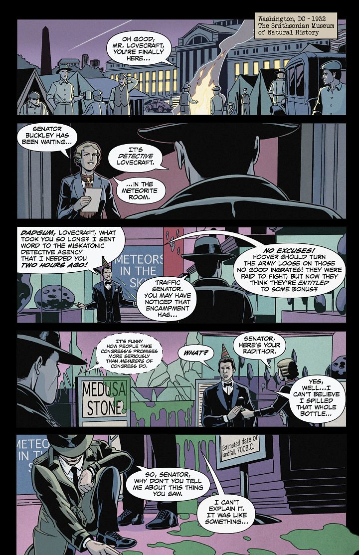 Lovecraft P.I. meets Miskatonic High Crossover (TPB) SC product image (2)