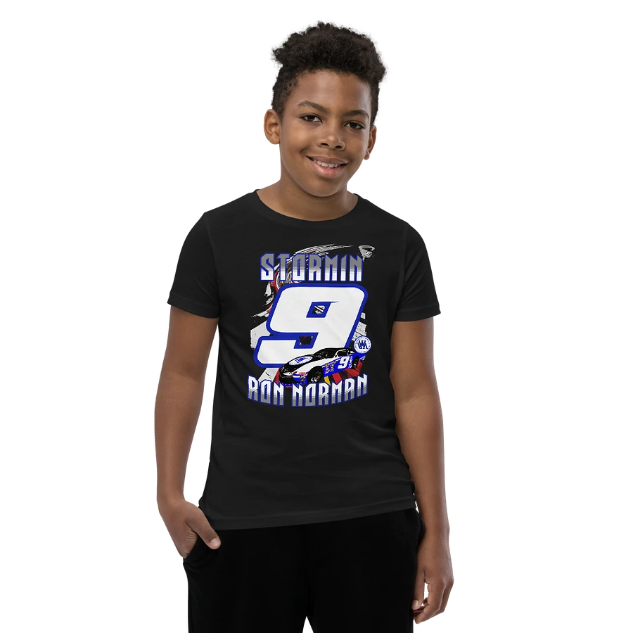 Stormin Ron Norman #9 Vision West Motorsports Youth tee product image (35)