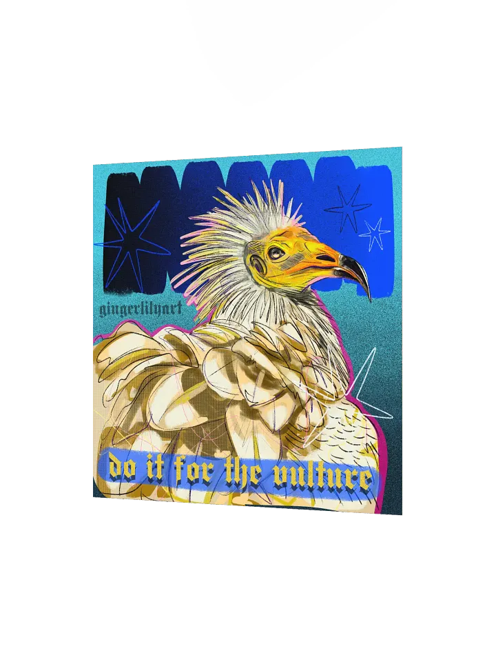 egyptian vulture print product image (3)