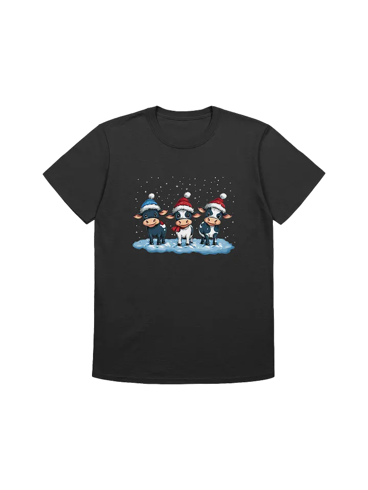 Baby Cows Christmas Unisex T-Shirts product image (5)